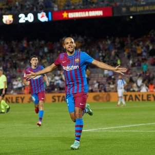 El Barça empieza ganando a la Real Sociedad pero no olvida a Messi (4-2)