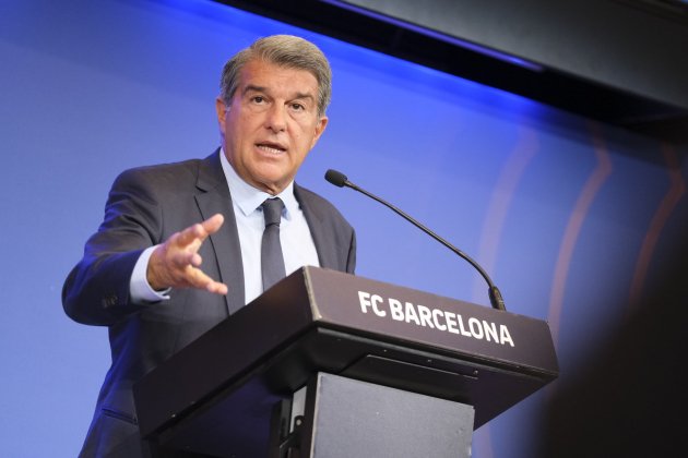 Joan Laporta rueda de prensa / Carlos Baglietto