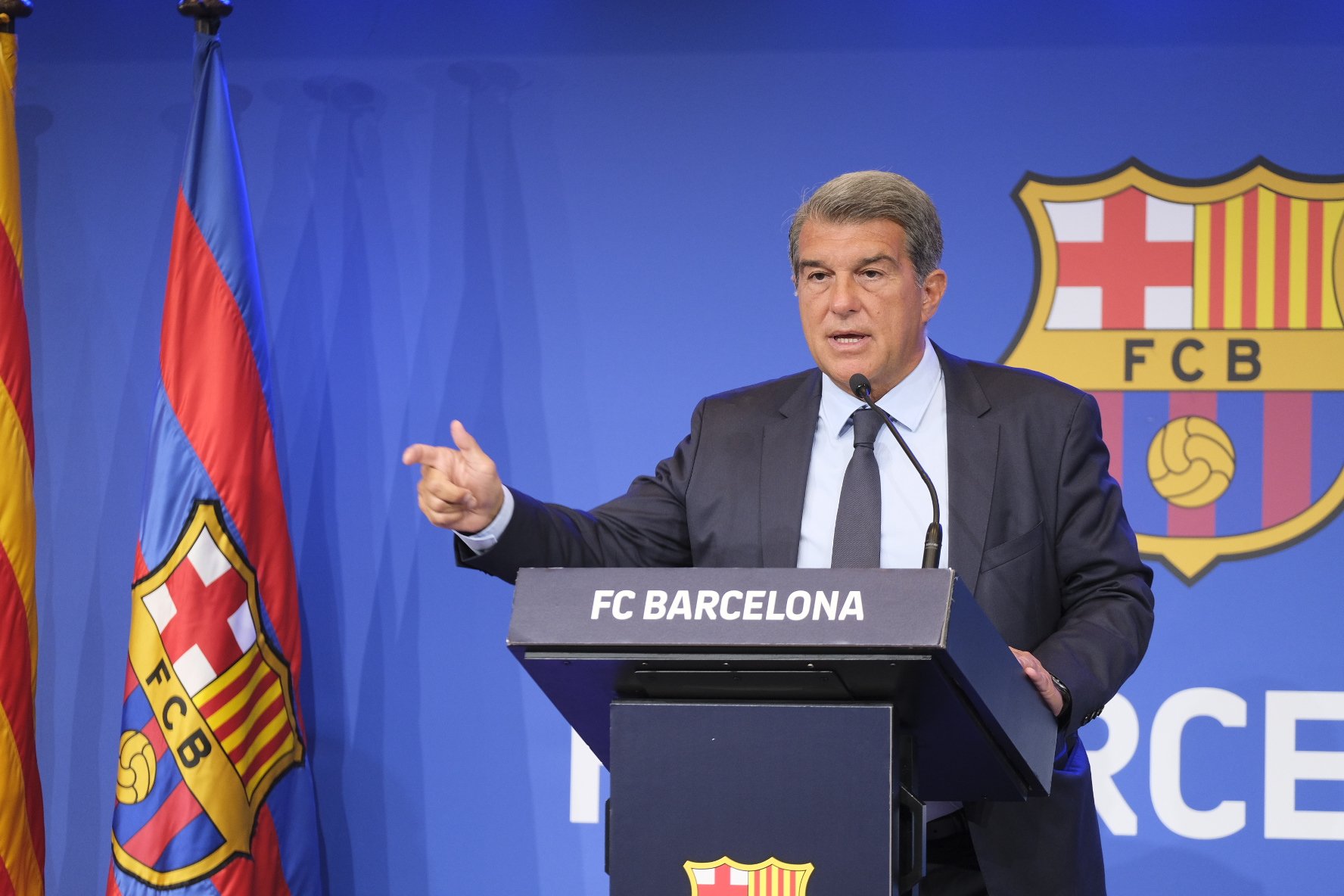 Laporta: "Los capitanes han visto que la situación es dramática"