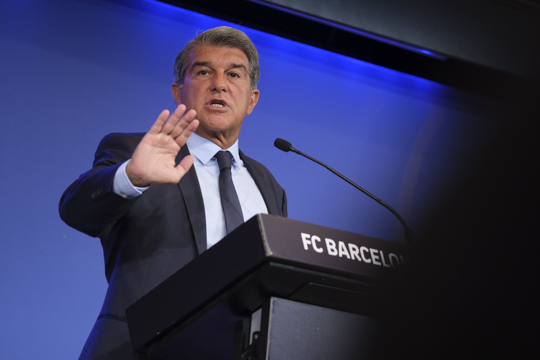 Laporta: "El deute total és de 1.350 milions d'euros"