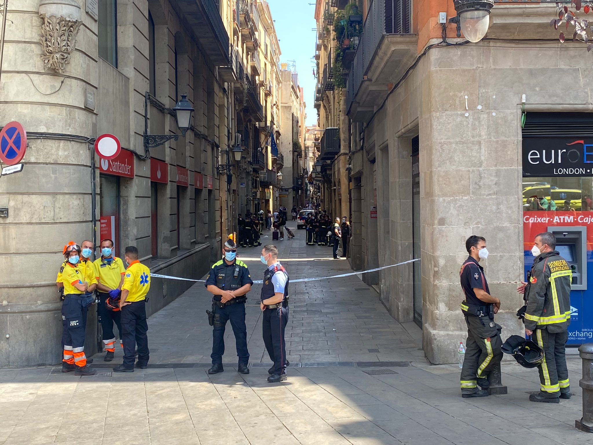 explosion pequeño palace mossos