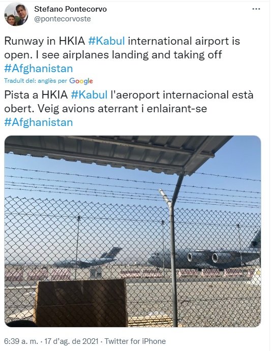 tuit aeropuerto kabul