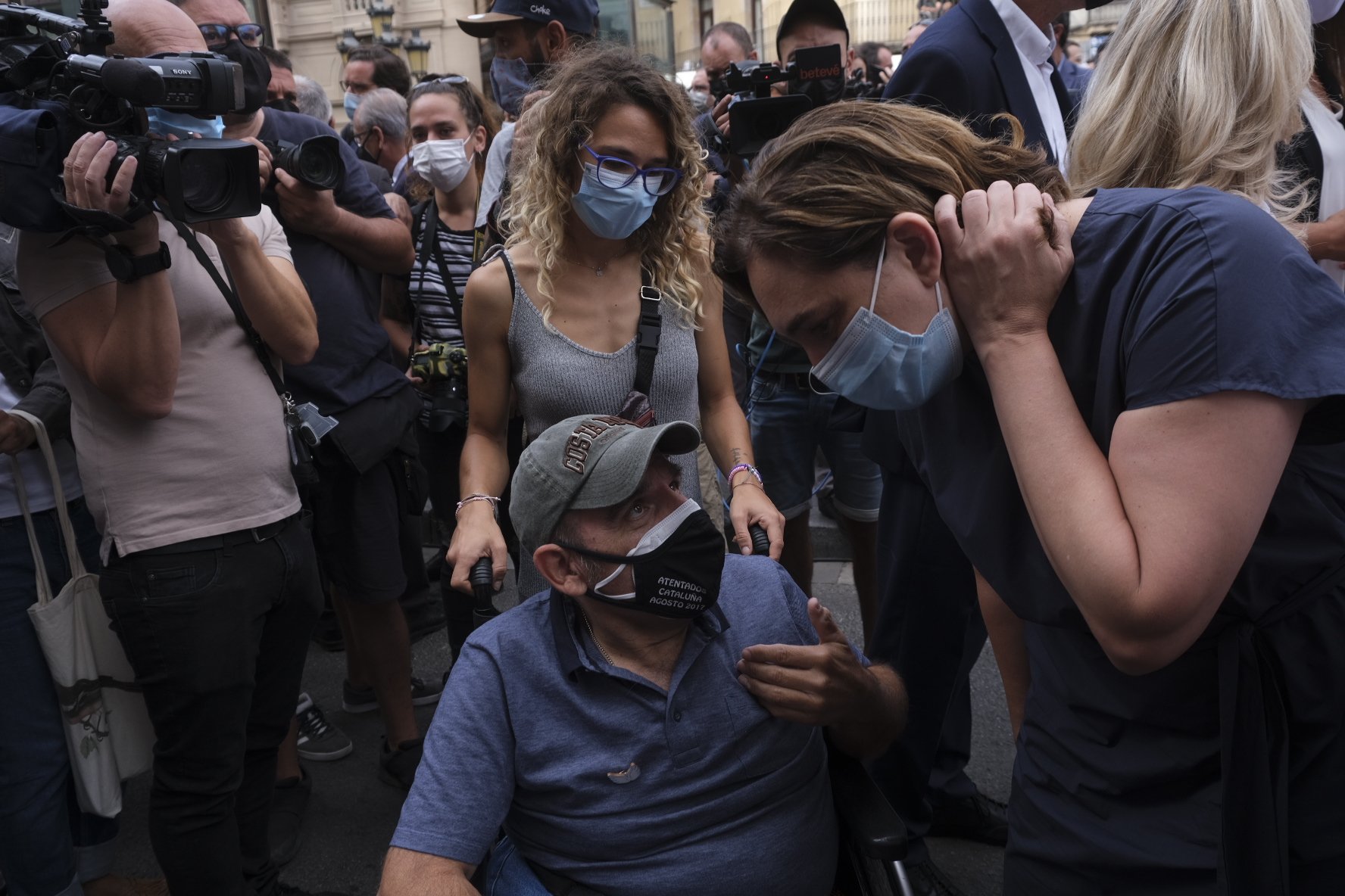 Un acto para acompañar a las víctimas