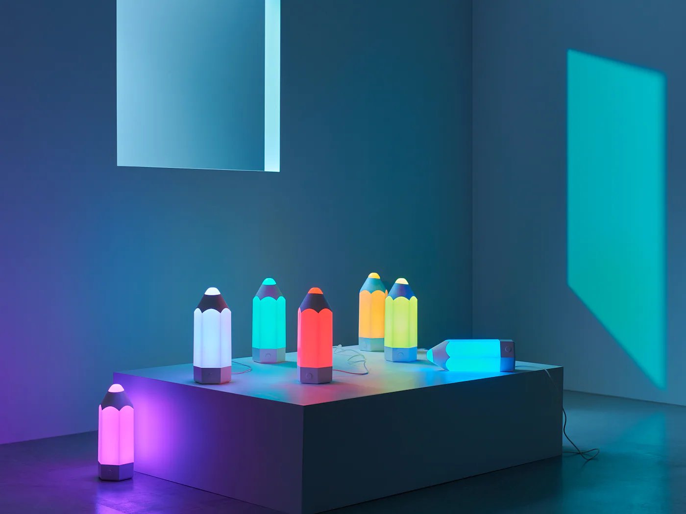 El lápiz lámpara de Ikea de 7 colores que ayudará a tus hijos a dormir