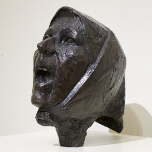 Insurreccions (política). Juli González, Cap de Montserrat cridant. c. 1942. MNAC Insurreccions (política). Juli González, Cap de Montserrat cridant. c. 1942. MNAC