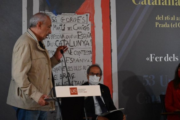 Laura Borràs Quim Torra universitat catalana 2 UCE Laura Borràs Quim Torra universitat catalana 2 UCE