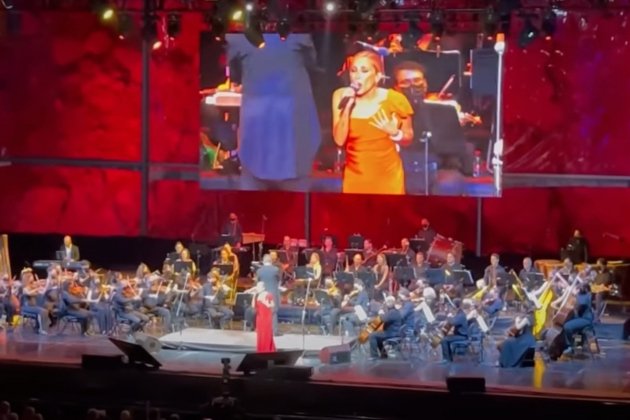 Marta Sánchez himno España Marbella Youtube