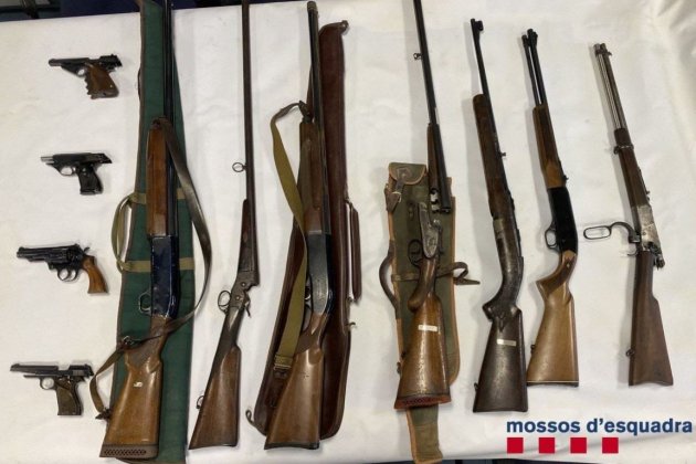 armas amenazas pere aragones @mossos