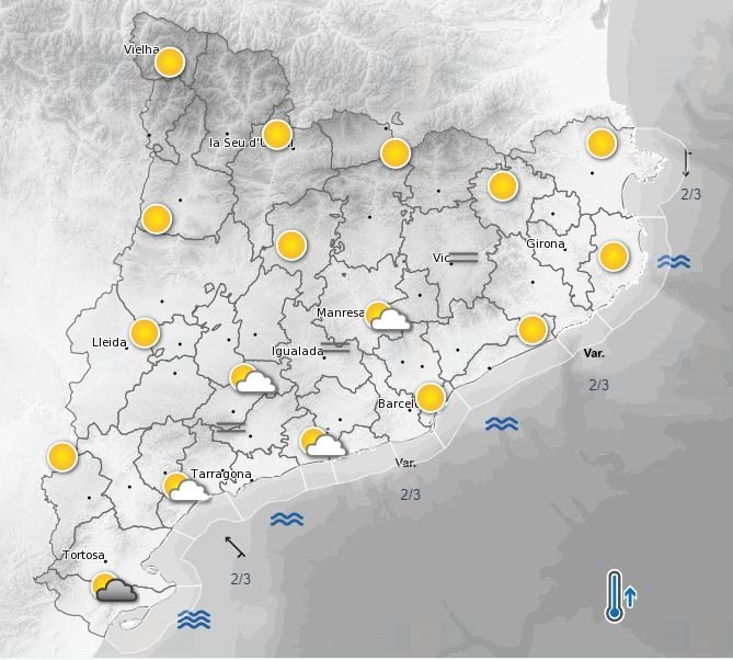 previsión meteorológica mapa 20 agosto
