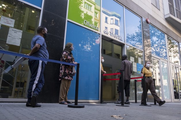 Oficina de trabajo carrer Sepulveda paro inem soc Carlos Baglietto