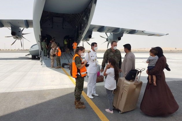 segundo avión españa evacuados afganistán europa press