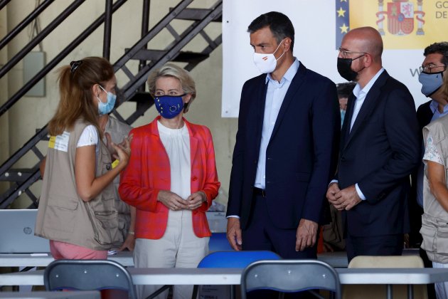 charles michel pedro sanchez ursula leyen torrejon ardoz efe 2