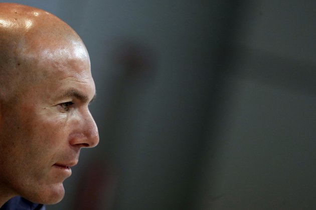 Zinedine Zidane roda de premsa Reial Madrid Atletic de Madrid Champions EFE