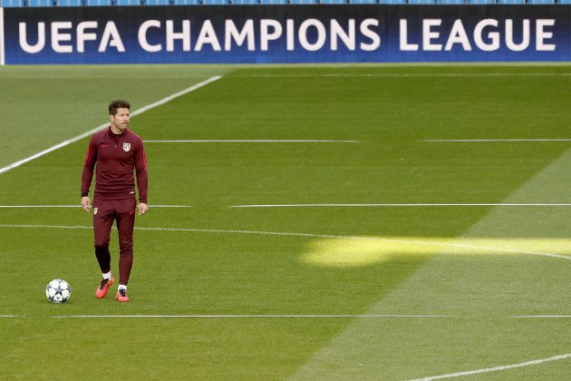 Simeone Santiago Bernabeu Atletico Madrid Champions EFE