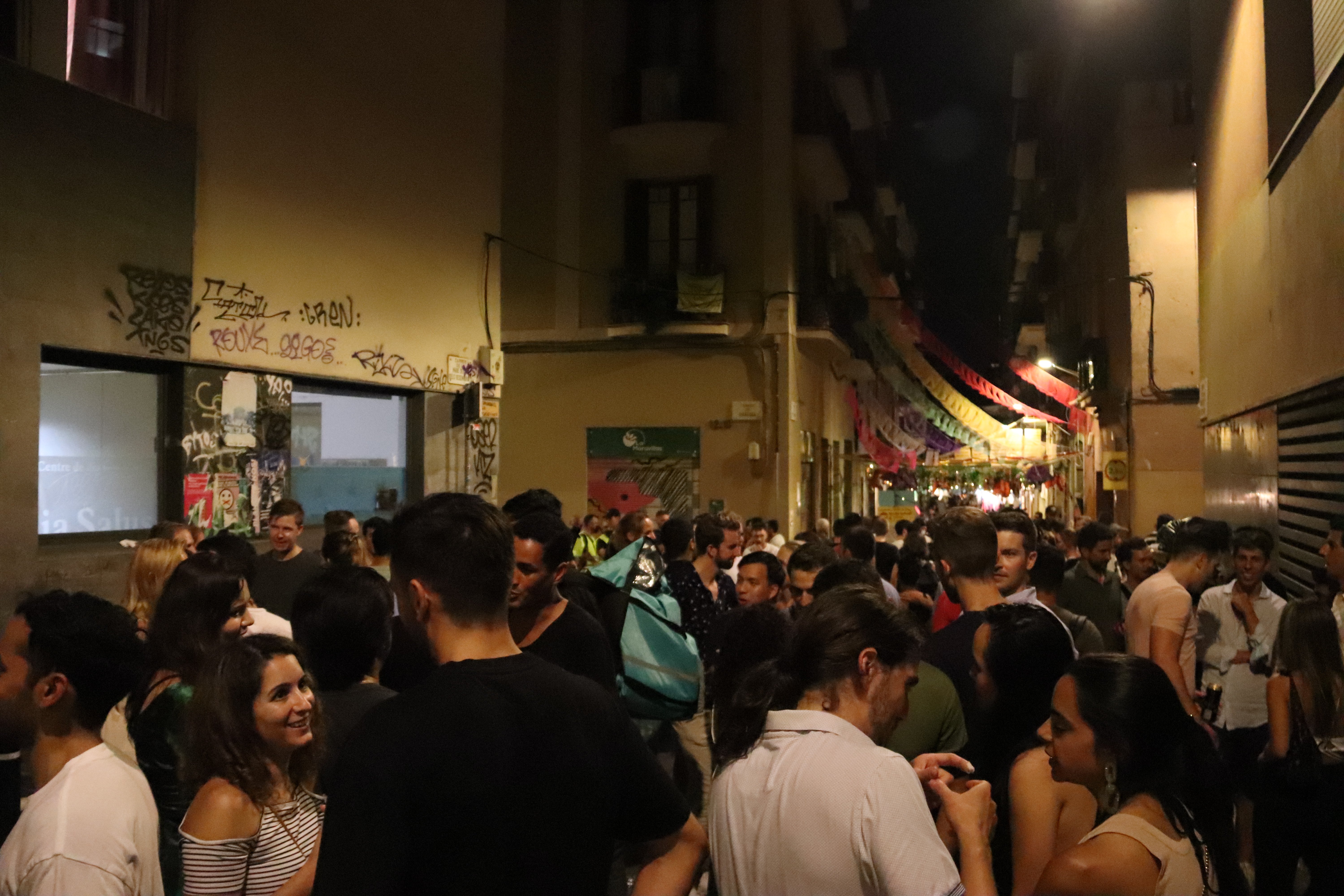 Desallotjades 5.500 persones en l'última nit de les festes de Gràcia