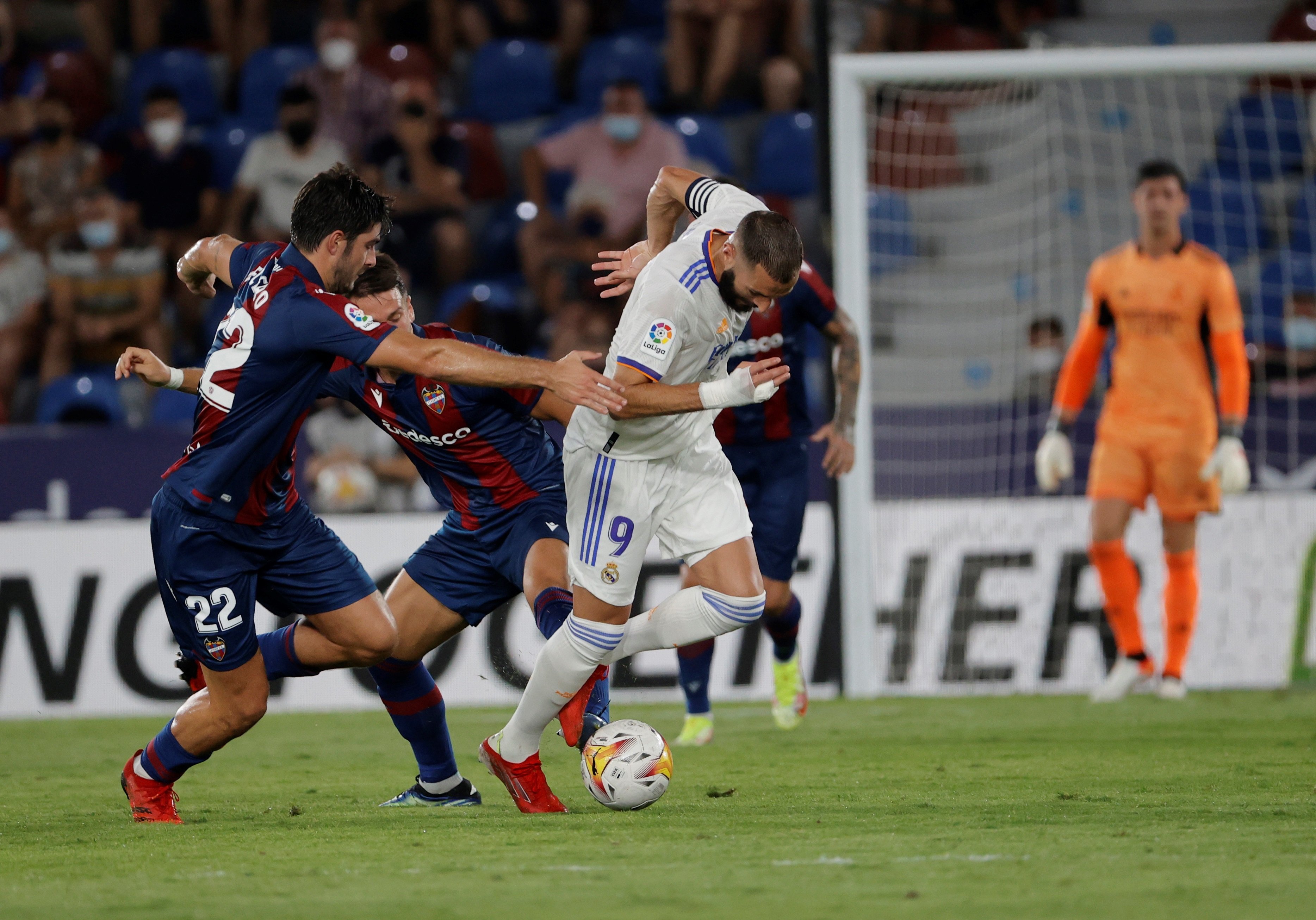 Levante-Real Madrid de la Liga: resumen, resultado y goles