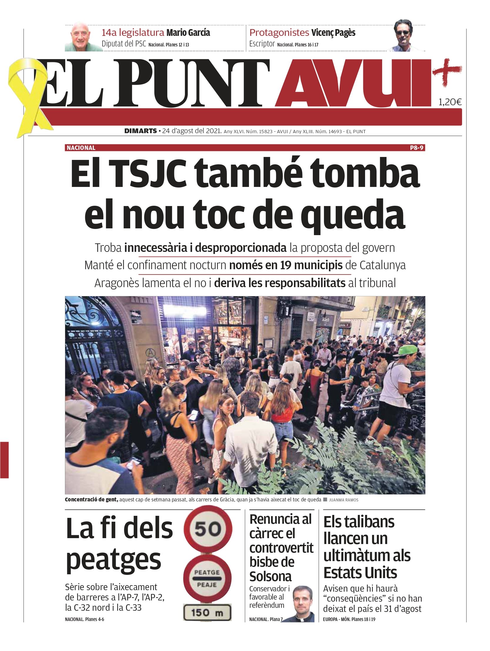 EL PUNT AVUI 24 agosto page 0001 EL PUNT AVUI 24 agosto page 0001