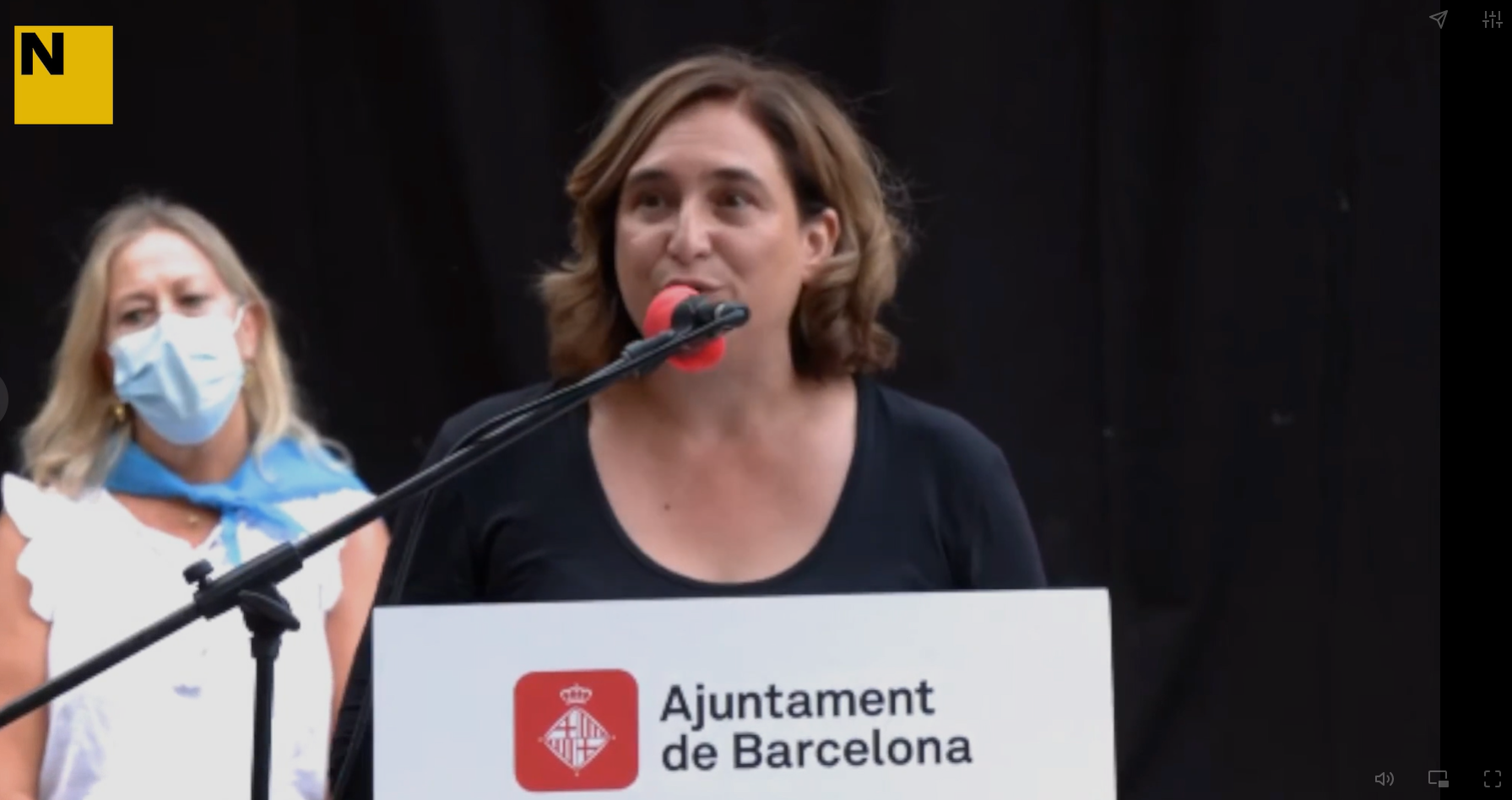 Colau torna a ser escridassada, ara a Sants: "Benvinguts els xiulets"