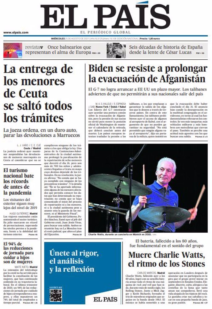 PAIS 25 agosto PAIS 25 agosto