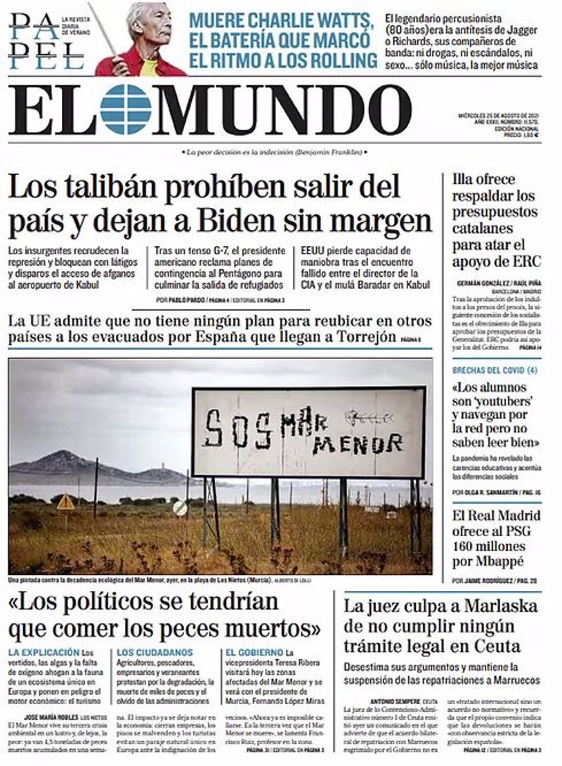 MUNDO 25 agosto MUNDO 25 agosto