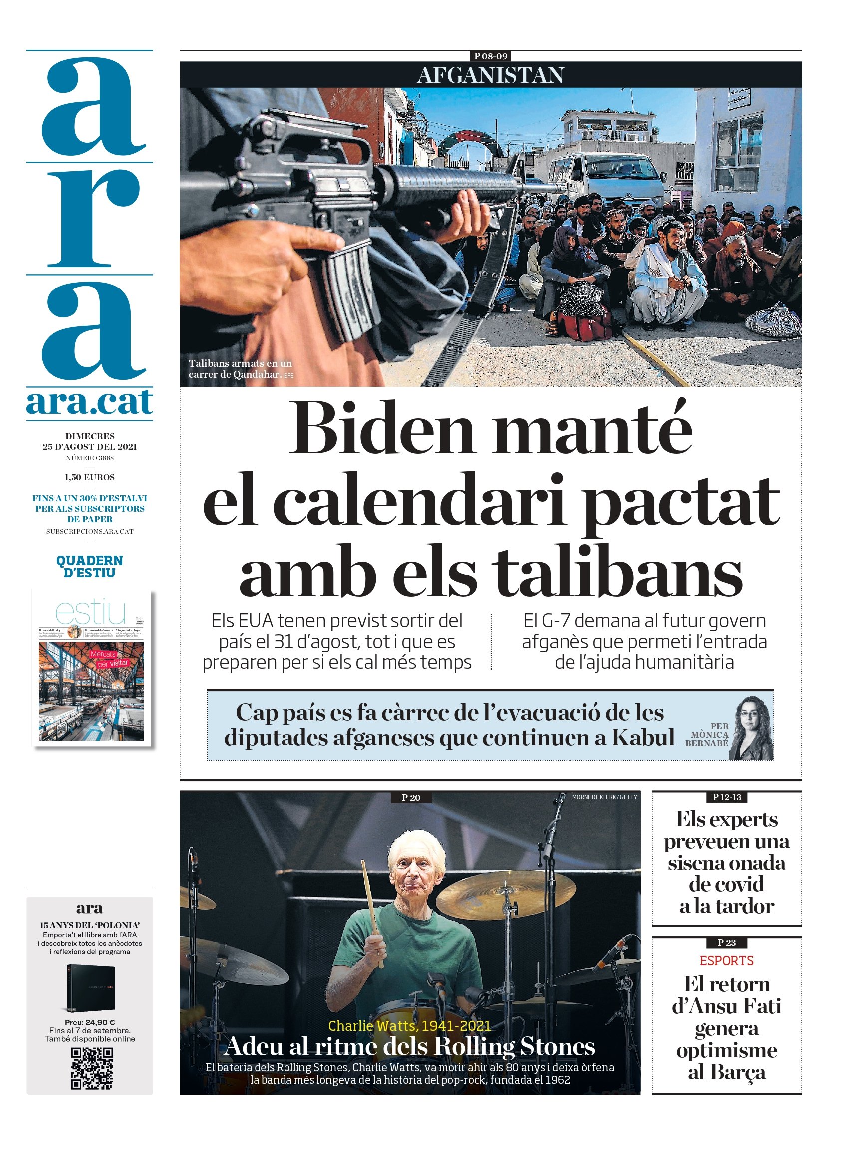 ARA 25 agosto ARA 25 agosto