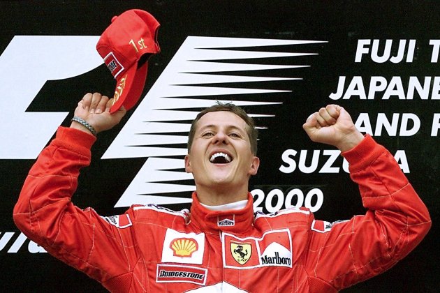 Michael Schumacher celebrando @schumacher
