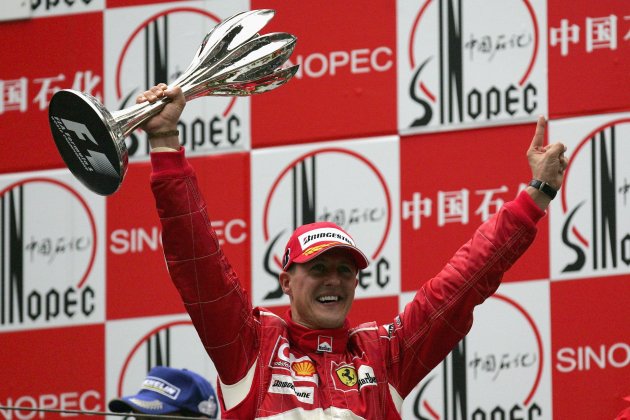 Michael Schumacher trofeu Formula 1 @F1