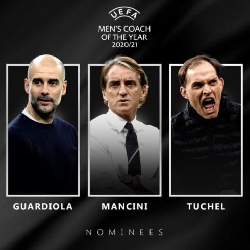 Guardiola Mancini Tuchel UEFA