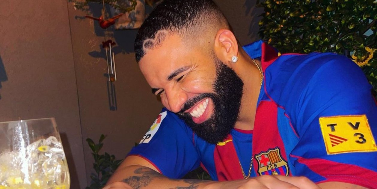 Drake revoluciona Instagram con una camiseta del Barça y el logo de TV3