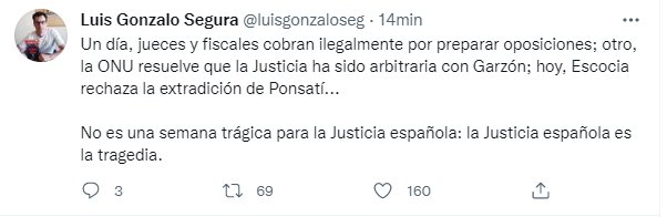 tuit luis gonzalo segura exmilitar clara ponsatí 