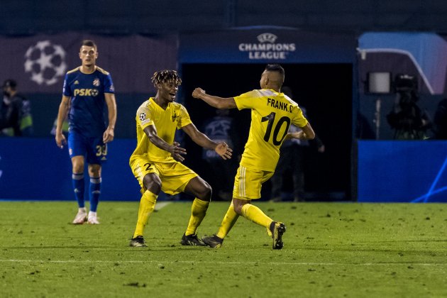 jugadoras sheriff celebran champions @championsleague