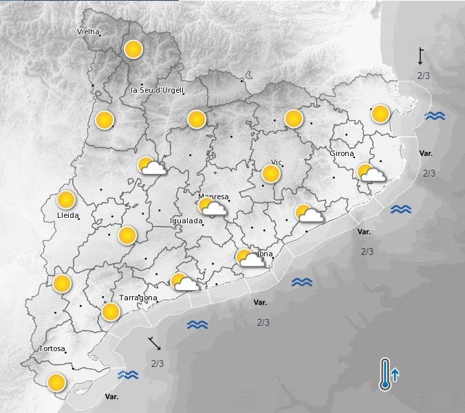 mapa predicción meteorológica 27 agosto 2021