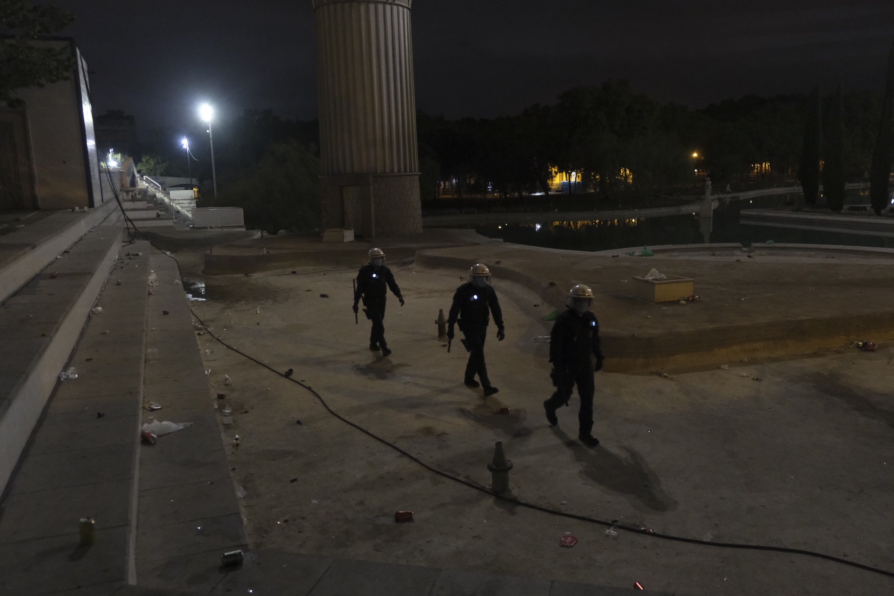 La Guardia Urbana concluye el desalojo