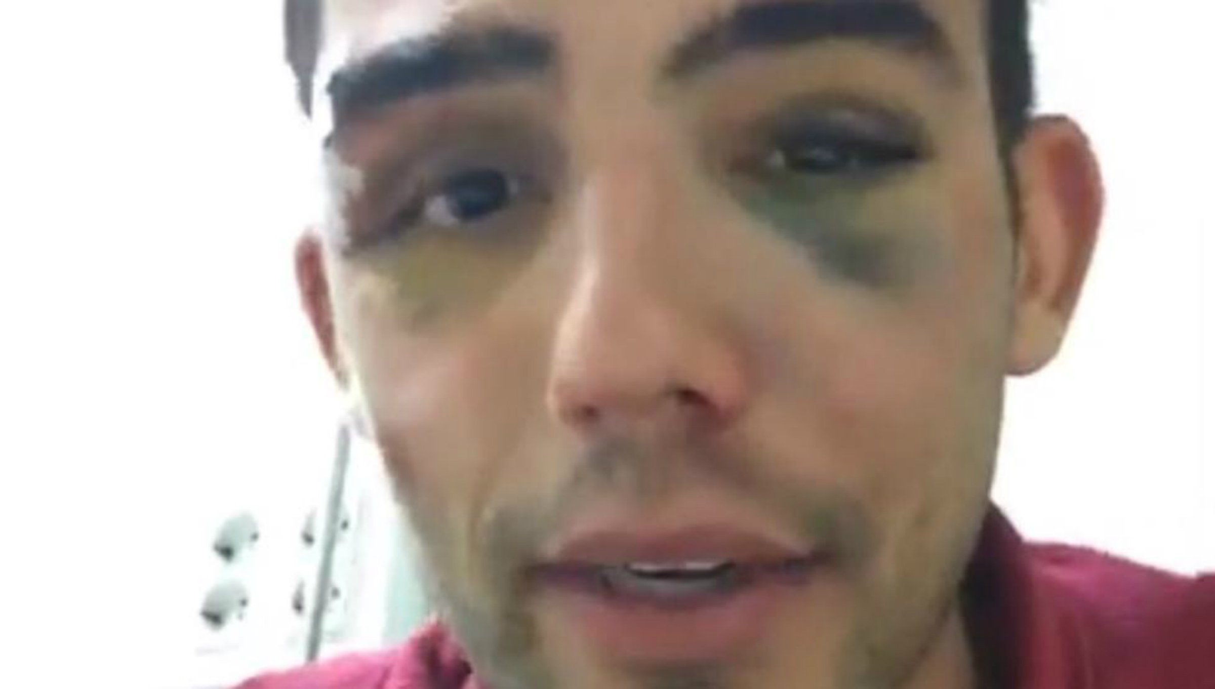 Un seguidor del Atlético de Madrid, agredido en el Bernabéu