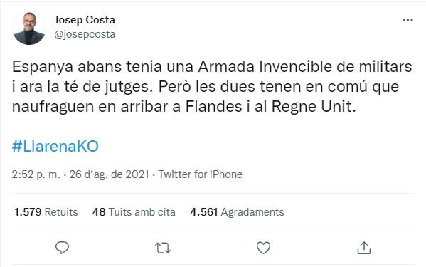 TUIT josep cuesta armada invencible espanya