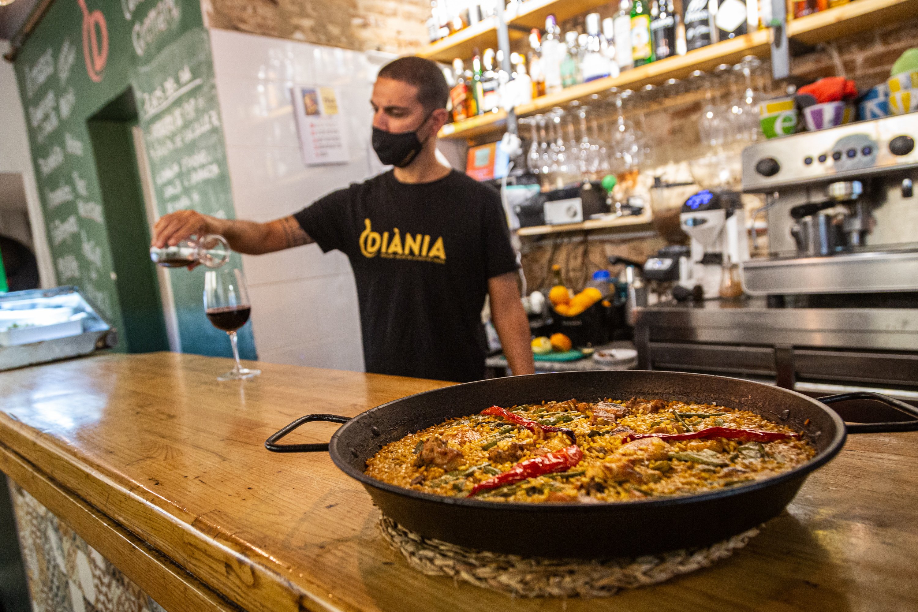 Diània: la millor paella de Barcelona no es troba a prop del mar