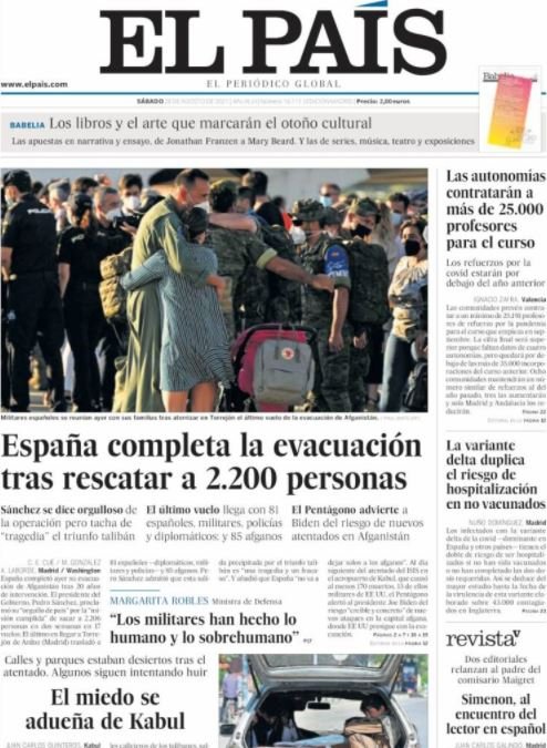 El Pais 28 08