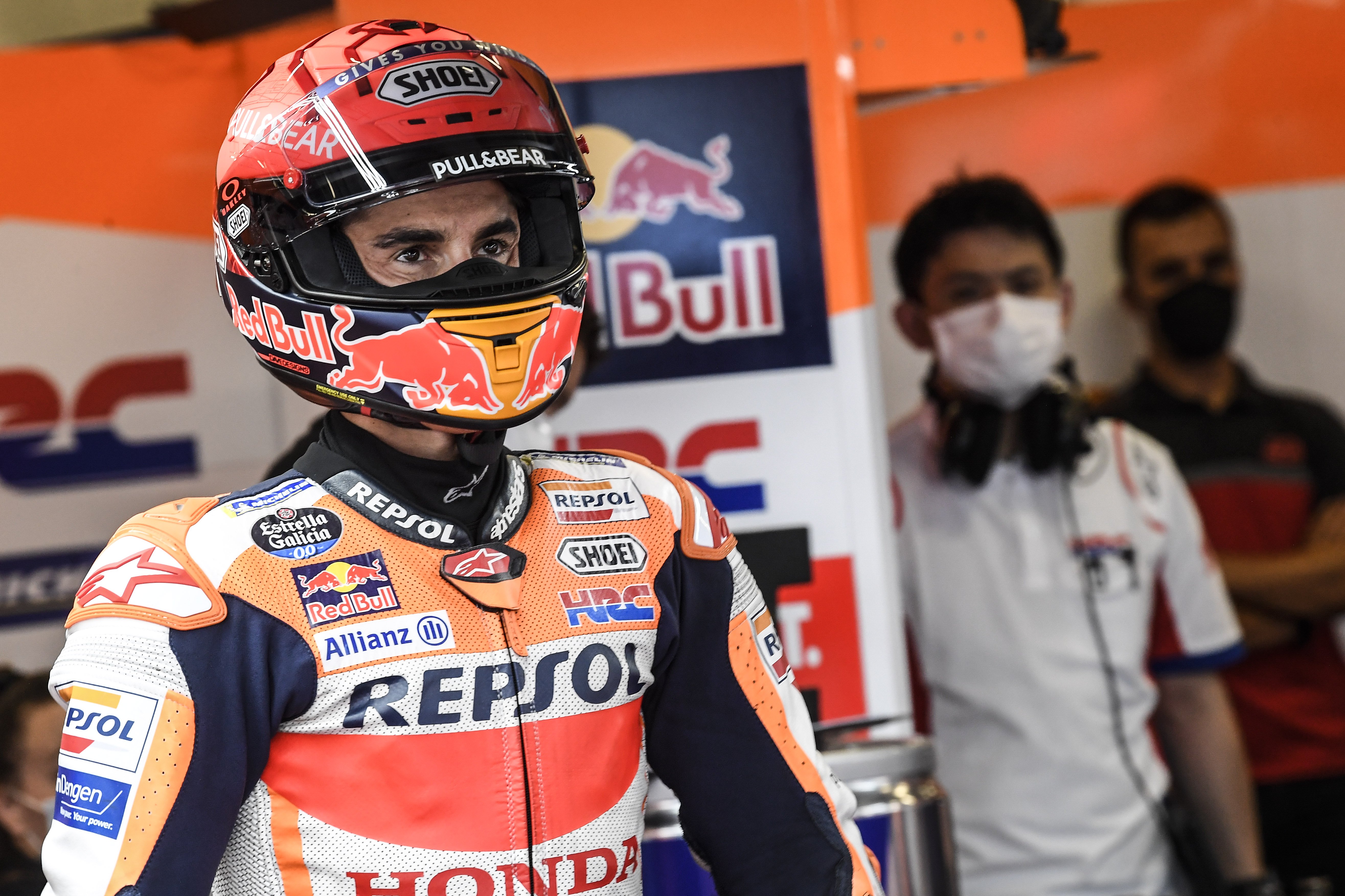 Lesió de Marc Márquez a un ull durant el GP de la Gran Bretanya