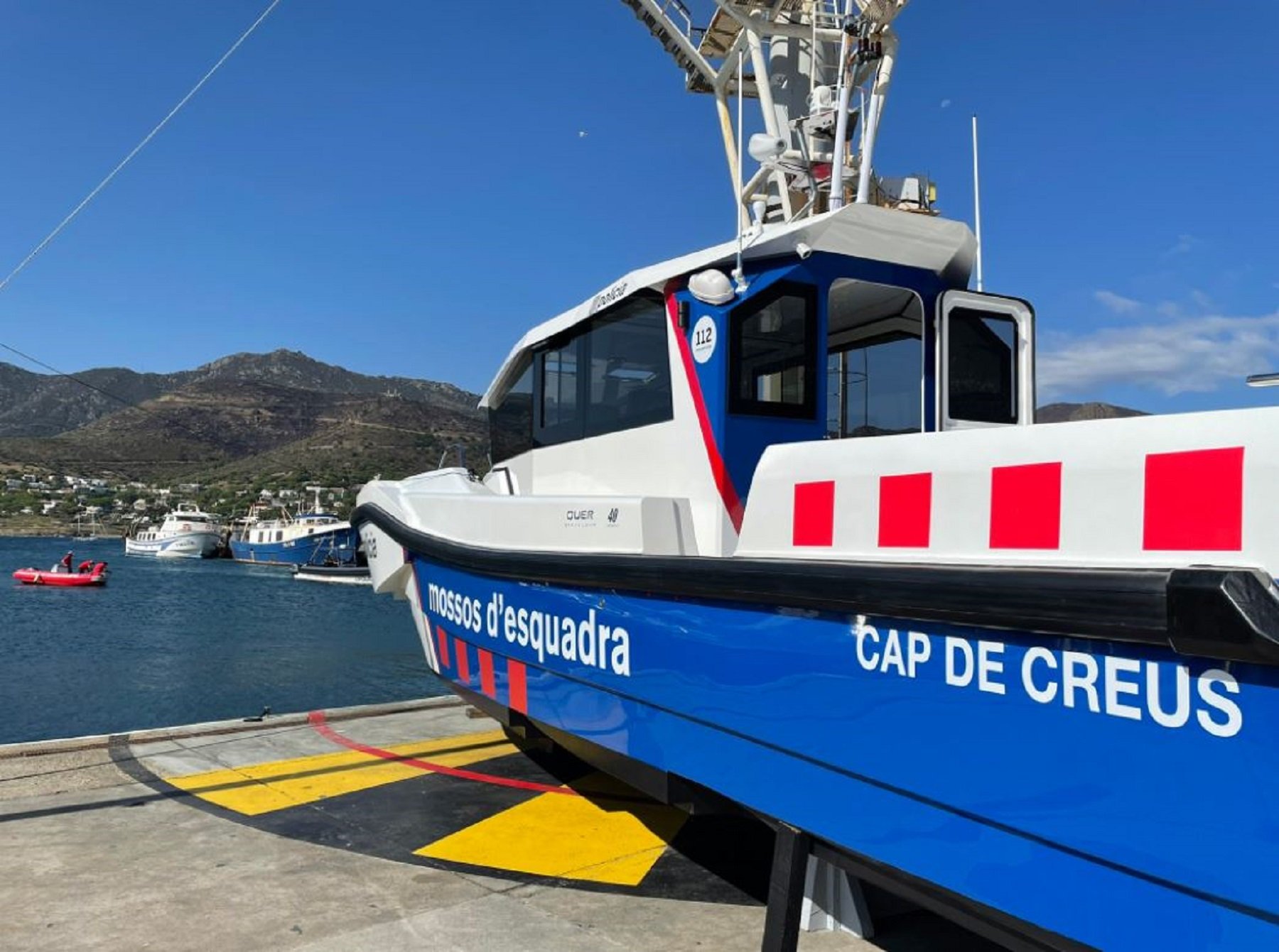 Los Mossos d'Esquadra empiezan sus funciones en el mar