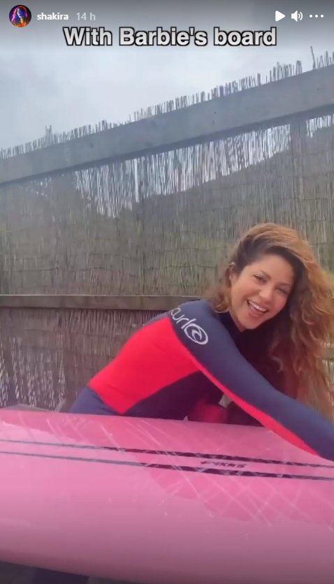 Shakira tabla surf @shakira