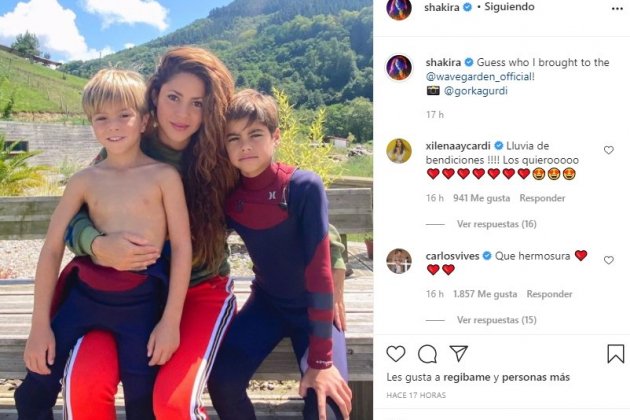 Shakira Milan Sasha Gipuzkoa surf @shakira Shakira Milan Sasha Gipuzkoa surf @shakira