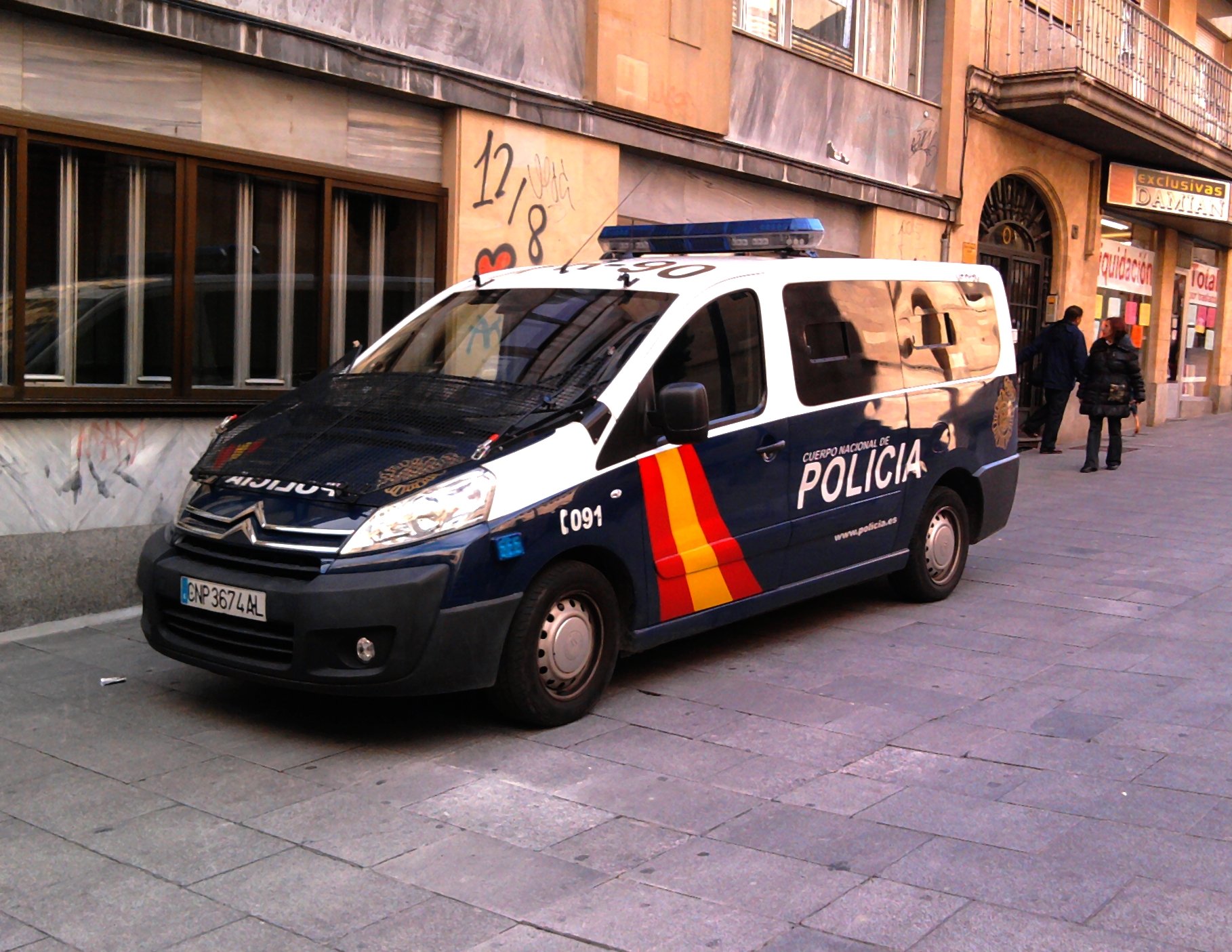 La policia espanyola no vol venir a Catalunya