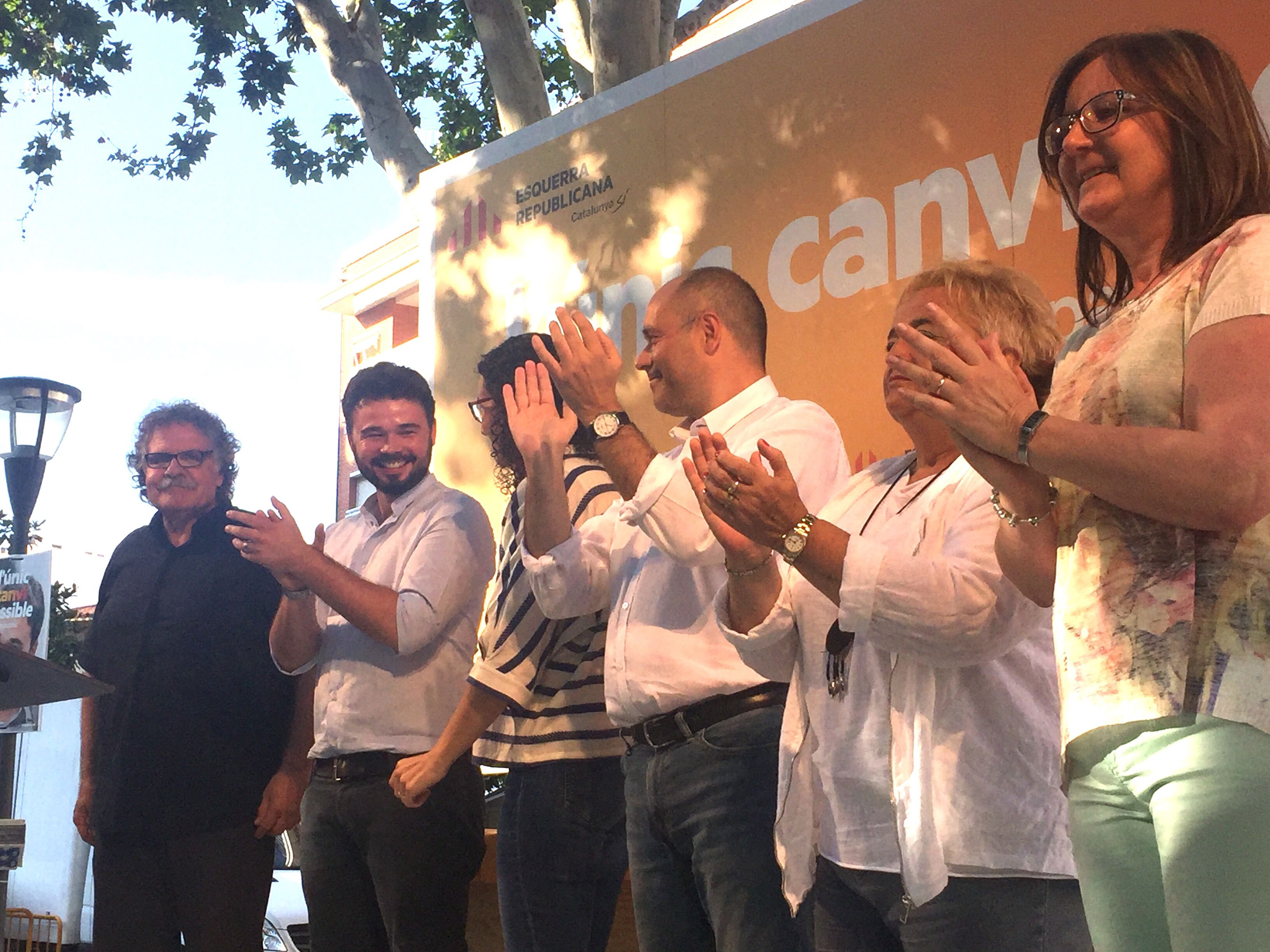 ERC entra en el cos a cos amb En Comú Podem