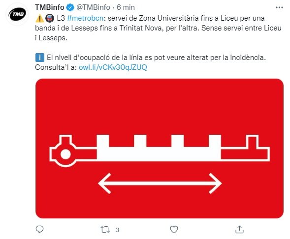 TUIT Metro barcelona