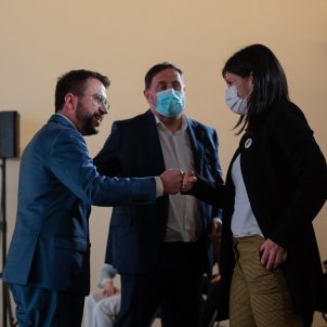 Primera trobada conjunta dels líders d'ERC aquest dimecres a Suïssa