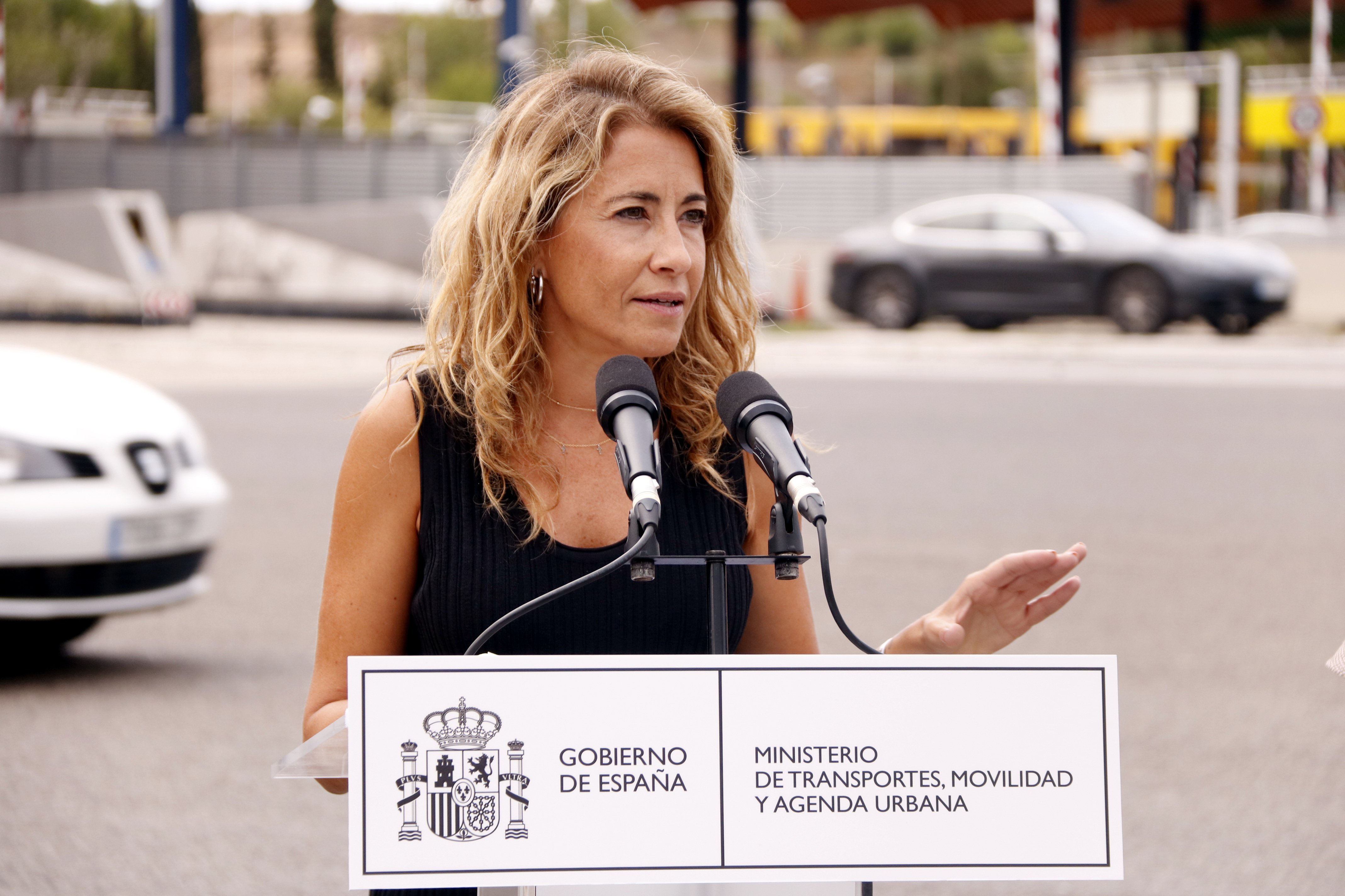 La ministra Sánchez, sobre la desaparició dels peatges: "És un dia molt esperat"