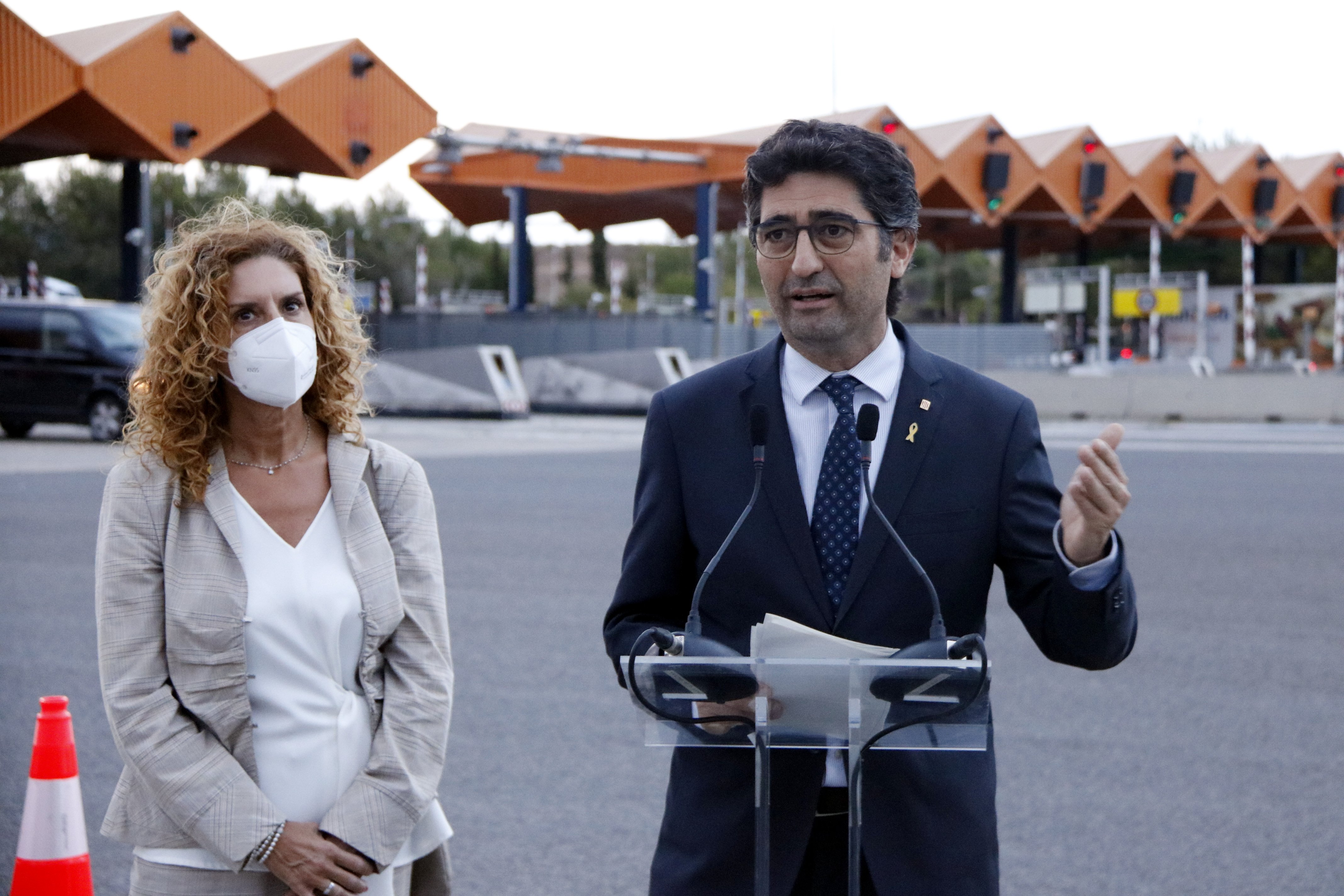 Puigneró insta al Gobierno a rescatar los peajes que quedan en Catalunya
