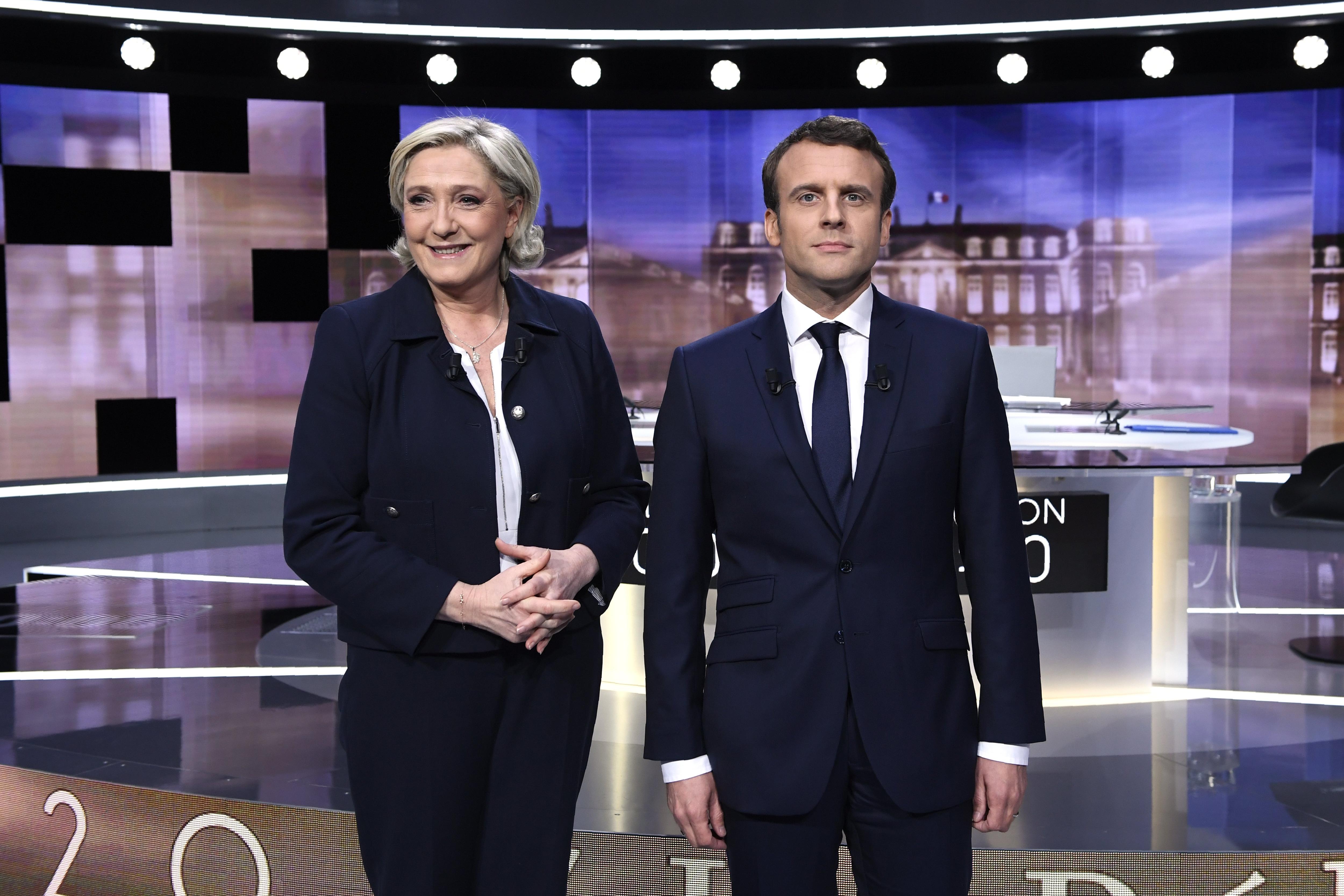 Macron gana el debate a Le Pen y sale aún más reforzado