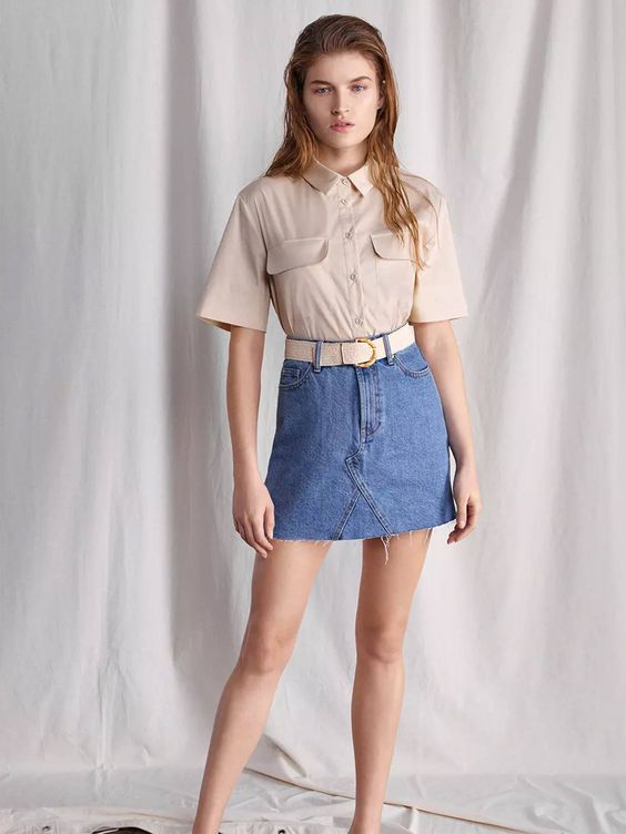 falda tejana de primark