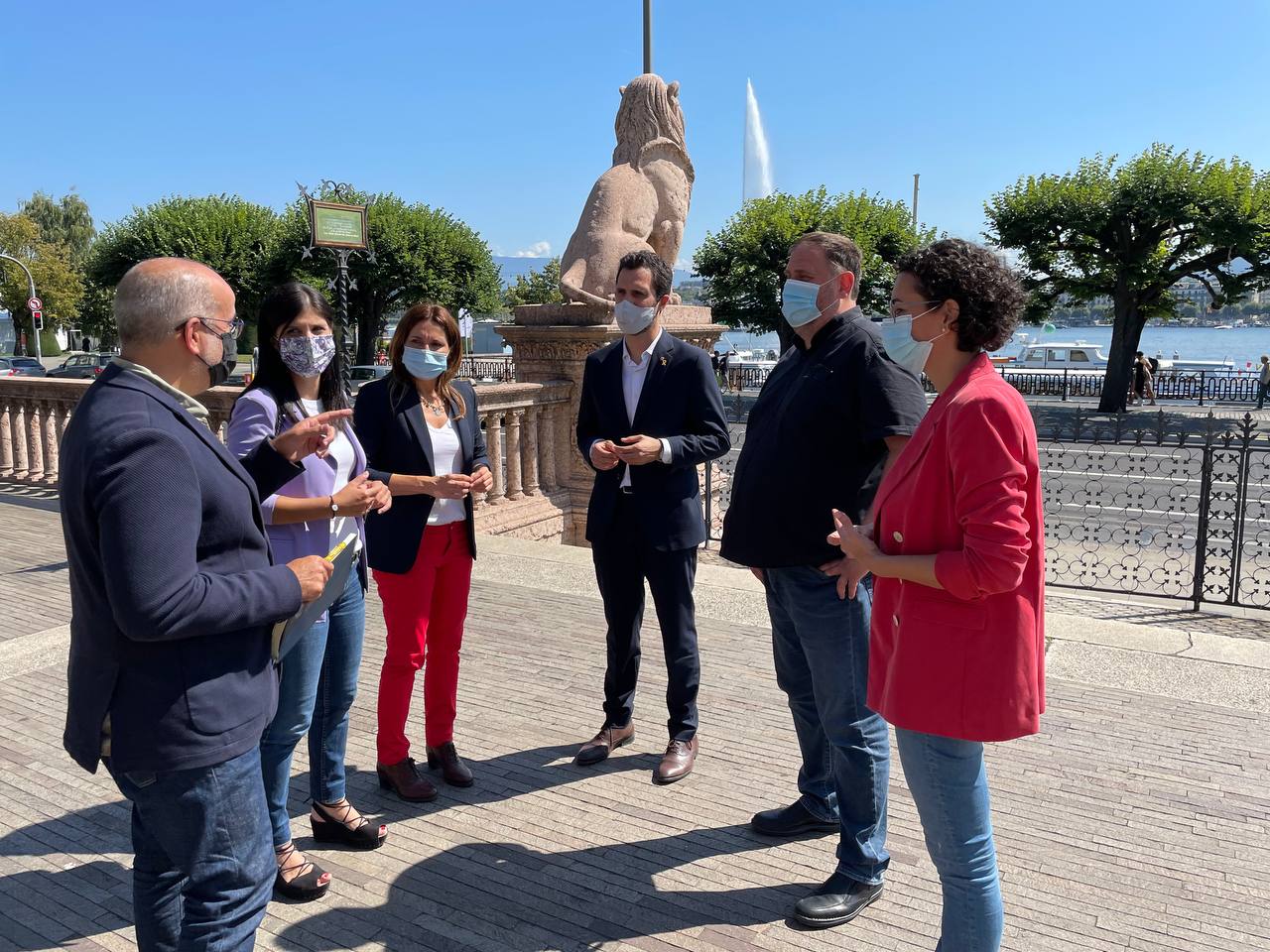 Junqueras intuye gestos de la comunidad internacional por la mesa de diálogo